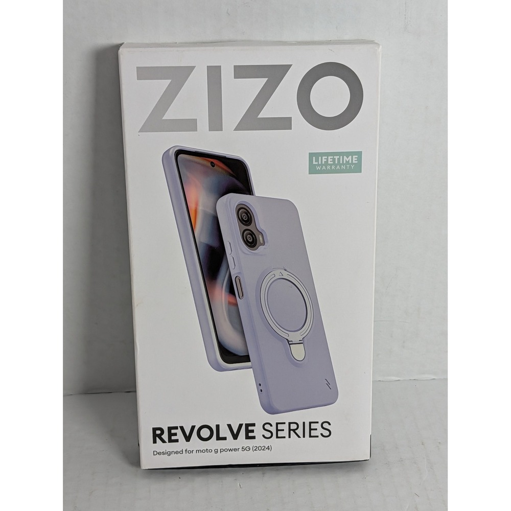 ZIZO Revolve Series Case for Moto G Power 5G (2024) Magnetic Purple NEW